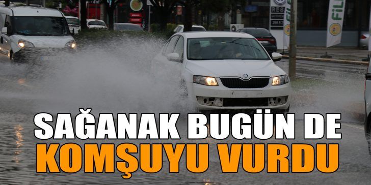 Dün ilimizdeki kuvvetli yapış nedeniyle Darıca sele teslim olmuş bir