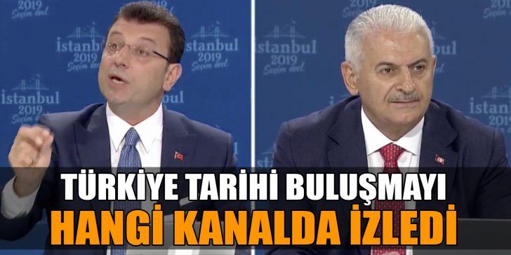 Haftalardır konuşulan Ekrem İmamoğlu Binali Yıldırım canlı yayın buluşması dün