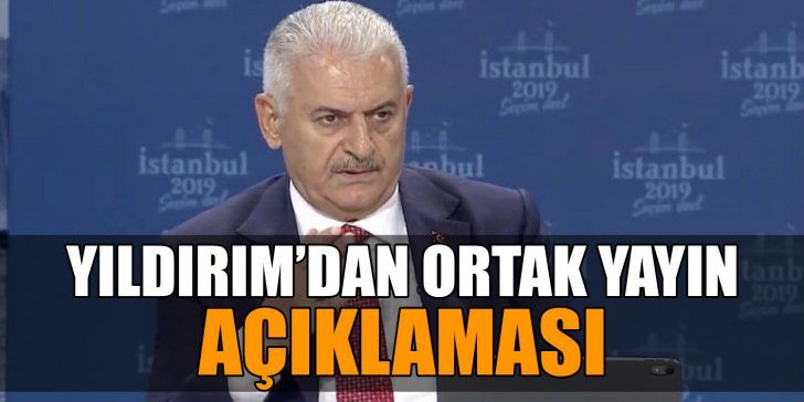 AK Parti İstanbul Büyükşehir Belediye Başkan Adayı Binali Yıldırım, dün