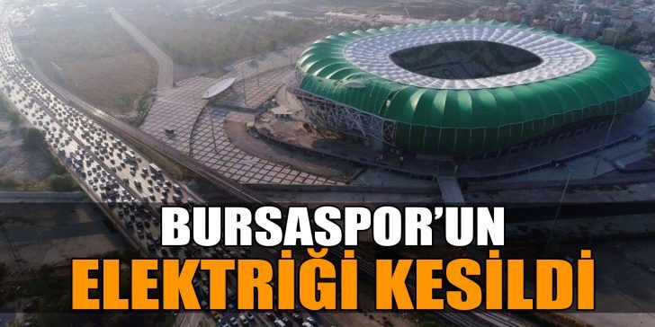 Bursasspor’da devam eden maddi sıkıntı stadyum ile 2 ayrı tesisin