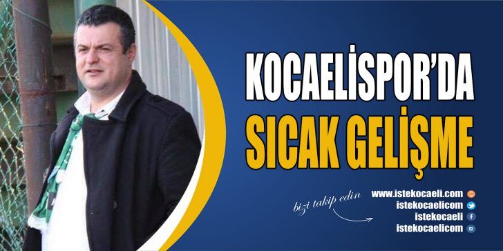 Kocaelispor Kulüp Müdürü İlker Uzel yeni yönetimin görevi devralmasının ardından