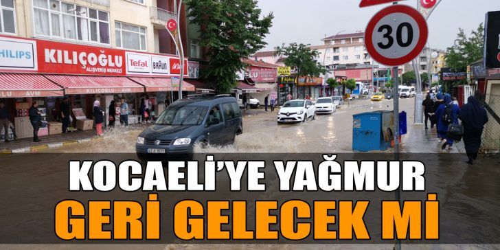 Kocaeli geçtiğimiz haftayı sağanak geçişleriyle kapatmış, önceki gün Darıca’da yaşanan