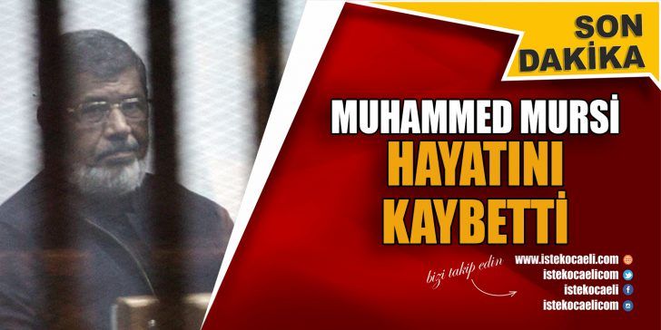 Mısır’ın demokratik yöntemlerle seçilmiş ilk Cumhurbaşkanı Muhammed Mursi mahkeme salonunda