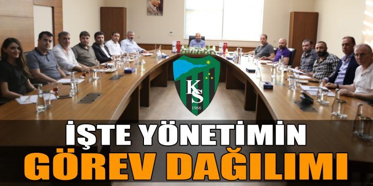 Kocaelispor’da başkan Hüseyin Üzülmez dün yönetimiyle birlikte ilk toplantısını gerçekleştirdi.