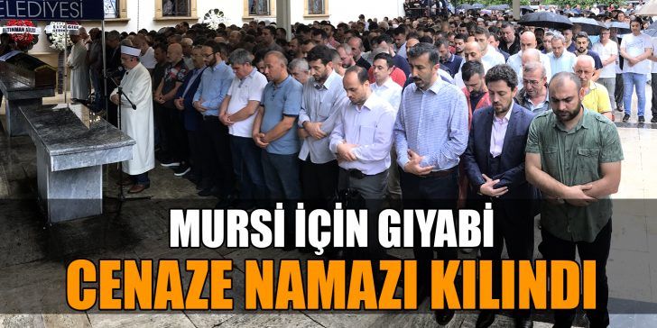 Kocaeli’de Mısır’ın seçilmiş ilk Cumhurbaşkanı Muhammed Mursi için tarihi Fevziye
