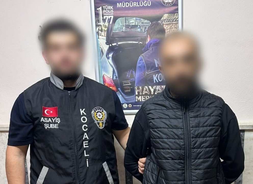 Kocaeli’de hakkında uyuşturucu madde ticareti ve hükümlü veya tutuklunun kaçması