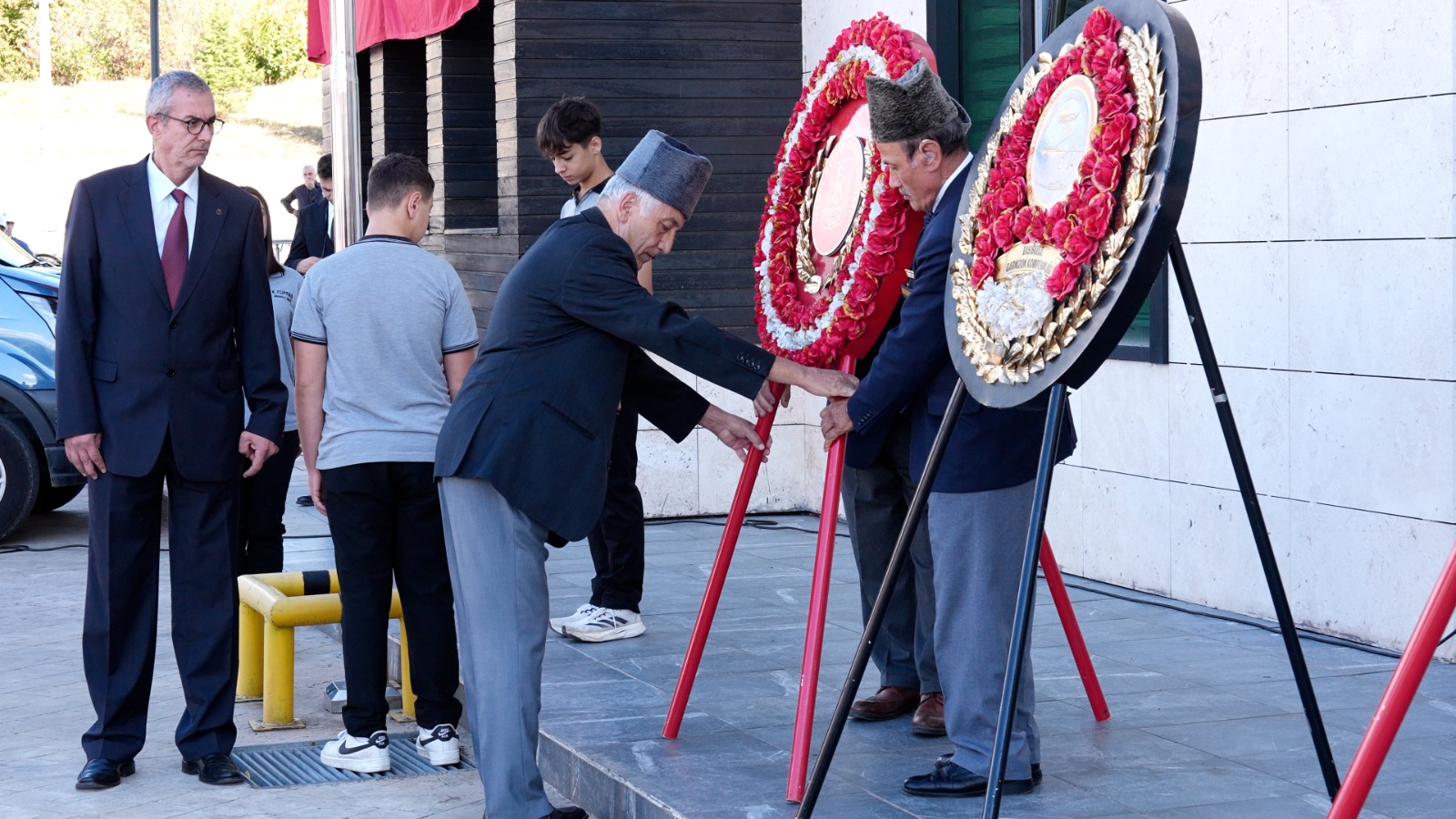 Başiskele’de kahraman gazilerimiz 19 Eylül Gaziler Günü dolayısıyla düzenlenen tören