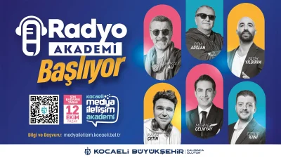 Kocaeli Büyükşehir Belediyesi, medya dünyasına adım atmak isteyen gençlerin eğitim