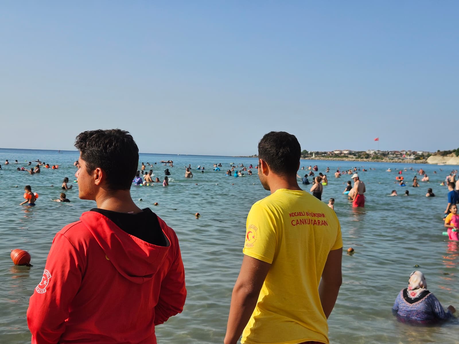 Kocaeli sahillerinde görev yapan KOSKEM ekipleri, 25-31 Ağustos tarihleri arasında