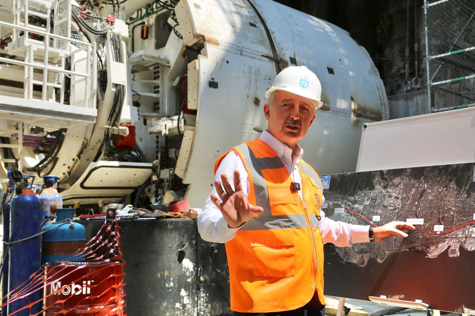 Kocaeli’de şehir içi ulaşıma yeni bir boyut kazandıracak Körfezray Metrosu'nda