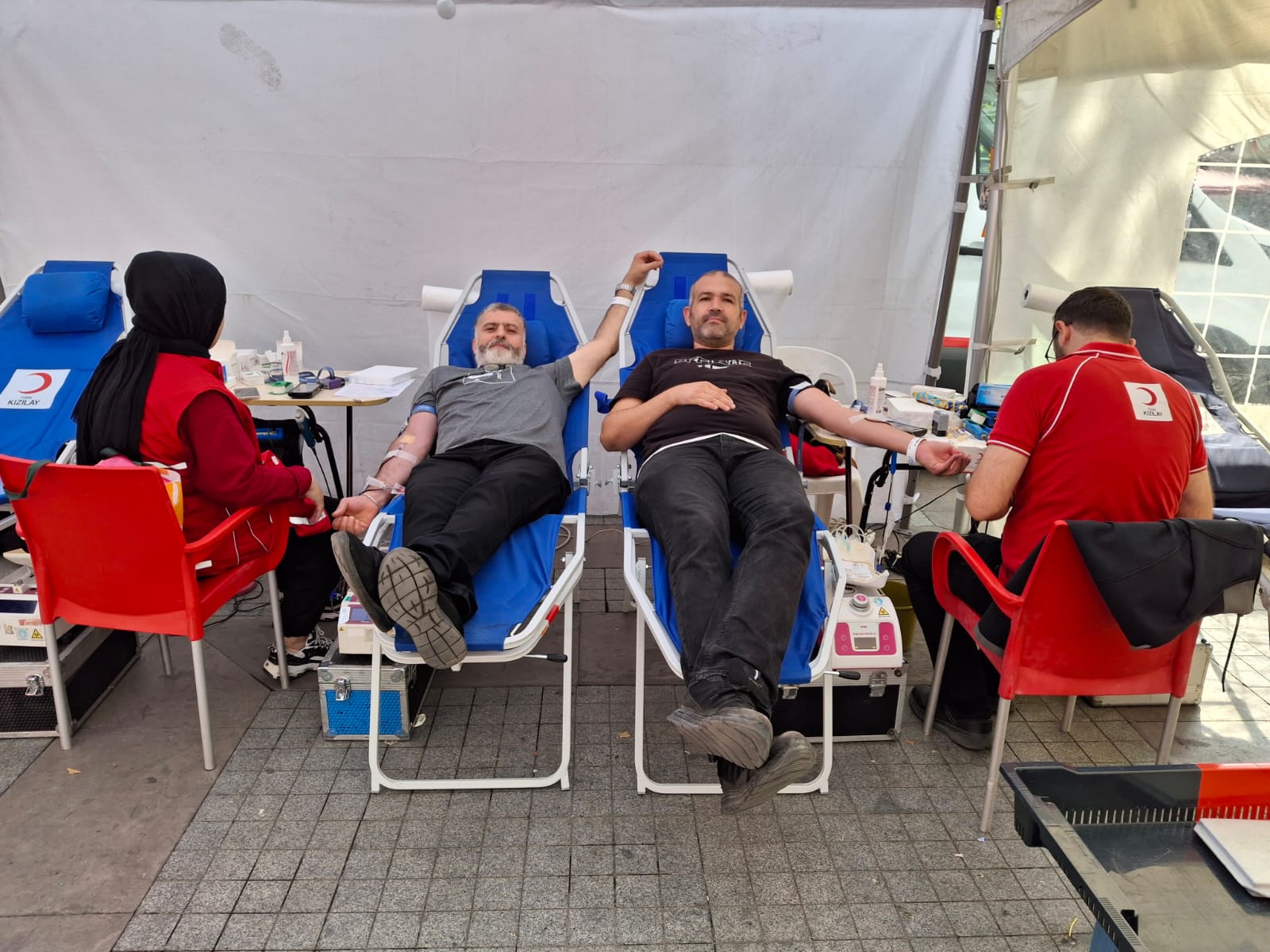 Türk Kızılayı Gölcük Şubesi’nin “Okulumda Kan’panya Var” projesi Anıtpark’ta başladı.