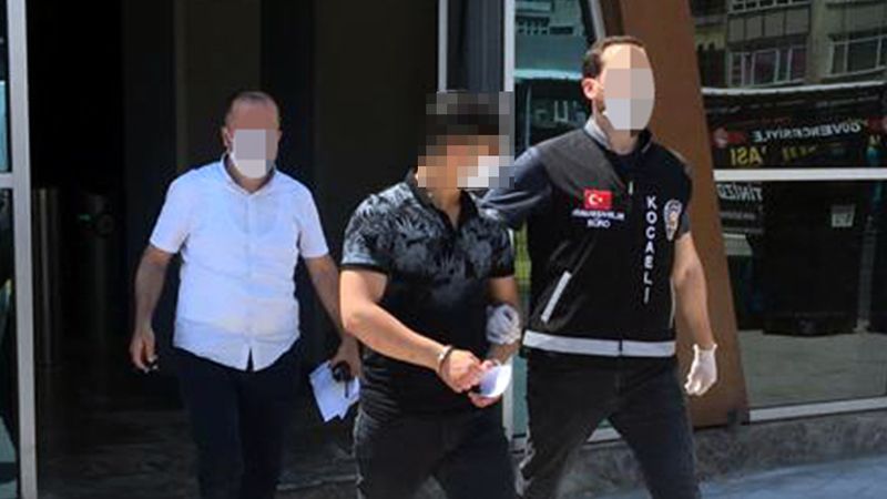Kocaeli'de, silahla yağma suçundan hakkında kesinleşmiş 4 yıl 5 ay