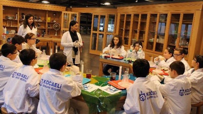 Kocaeli Bilim Merkezi’nde 4-13 yaş arası çocuklara yönelik “Yaz Atölyeleri”,