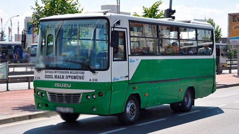 Kocaeli Büyükşehir Belediyesi Ulaşım Park AŞ. otobüslerinde, kadın yolcuların saat 22.00'den