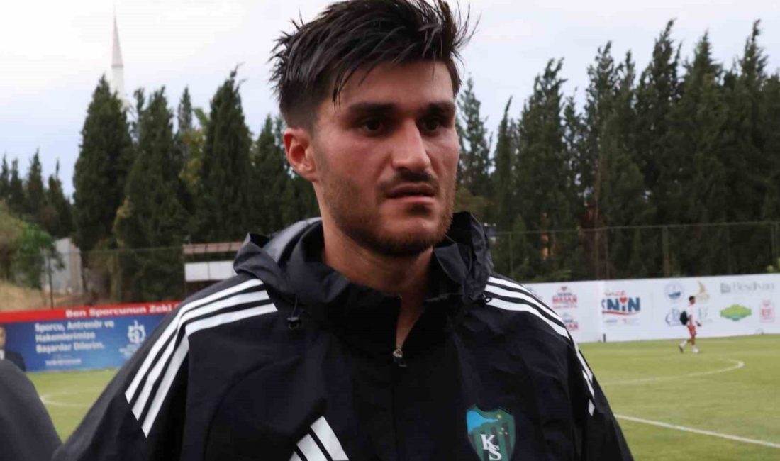 Trendyol Süper Lig’de Kocaelispor, orta saha oyuncusu Yusuf Cihat Çelik