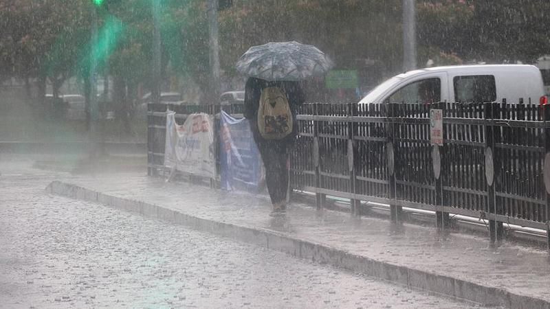 Meteoroloji Genel Müdürlüğünden yapılan son değerlendirmelere göre beklenen kuvvetli sağanak