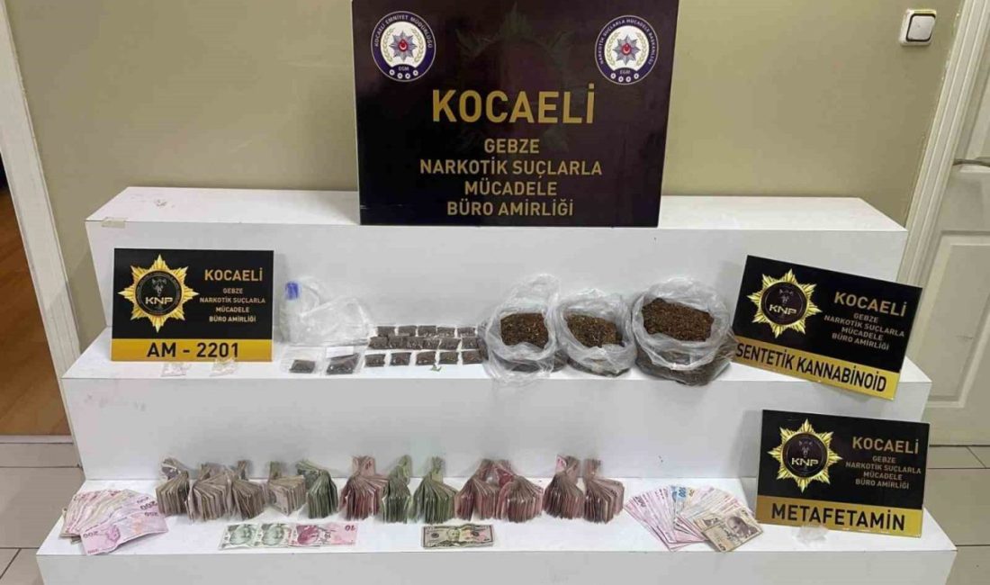 Kocaeli’nin Çayırova ilçesinde düzenlenen uyuşturucu operasyonunda 4 şüpheli yakalanırken, 2