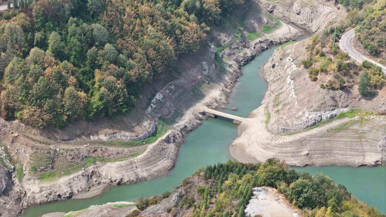 Kocaeli’nin içme suyu ihtiyacının önemli bir bölümünü karşılayan Yuvacık Barajı’nda