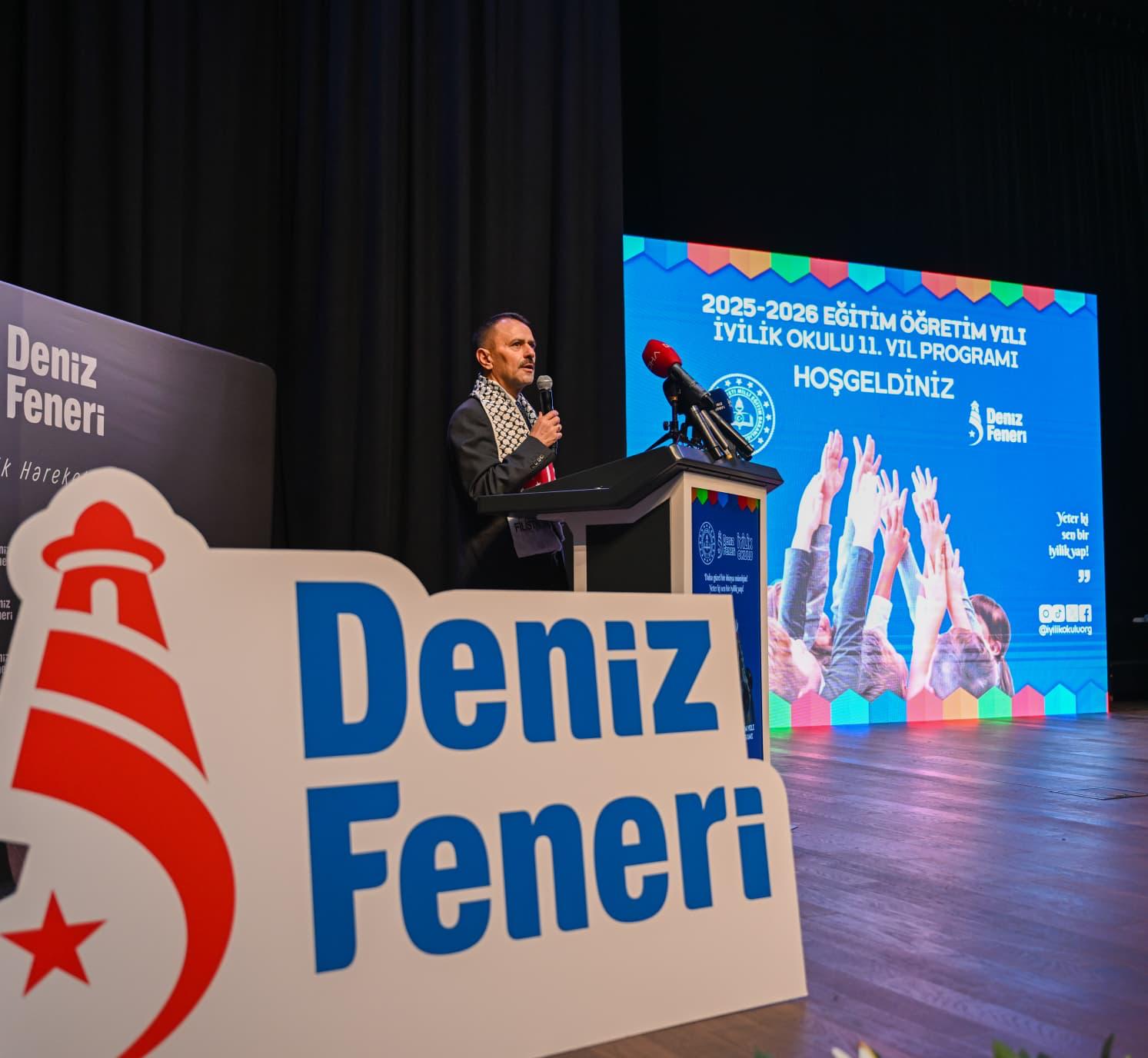 Milli Eğitim Bakanlığı ile Deniz Feneri Derneği işbirliğindeki "İyilik Okulu