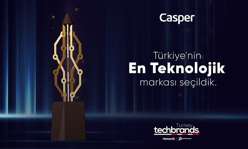 Tech Brands Türkiye araştırmasının 'Taşınabilir Bilgisayar' kategorisinde Casper, Türkiye'nin En