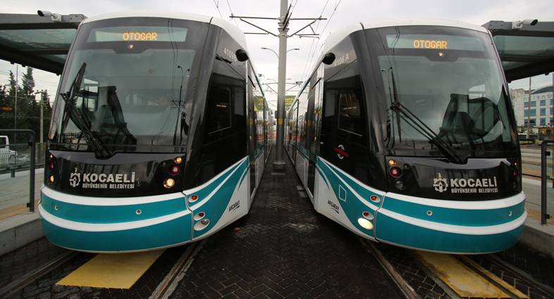 Kocaeli'de geçtiğimiz günlerde test sürüşünü başarılı ile tamamlayan Otogar-Alikahya Tramvay