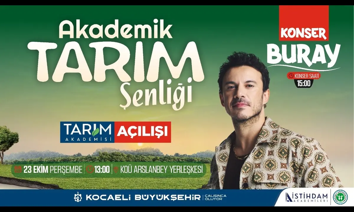 Kocaeli Üniversitesi ve Kocaeli Büyükşehir Belediyesi iş birliğiyle düzenlenen Akademik Tarım