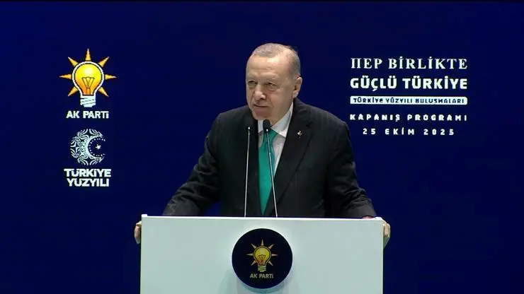 Cumhurbaşkanı Recep Tayyip Erdoğan, İstanbul Kongre Merkezi’nde gerçekleştirilen Türkiye Yüzyılı
