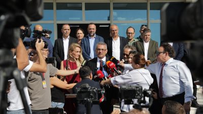 Kuzey Kıbrıs Türk Cumhuriyeti'nde (KKTC) cumhurbaşkanlığı seçiminde resmi olmayan sonuçlara
