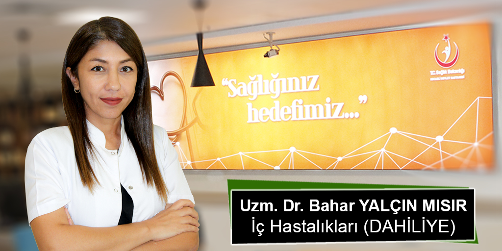 Kocaeli Devlet Hastanesi Dahiliye Uzmanı Dr. Bahar Yalçın, ofis çalışanlarının