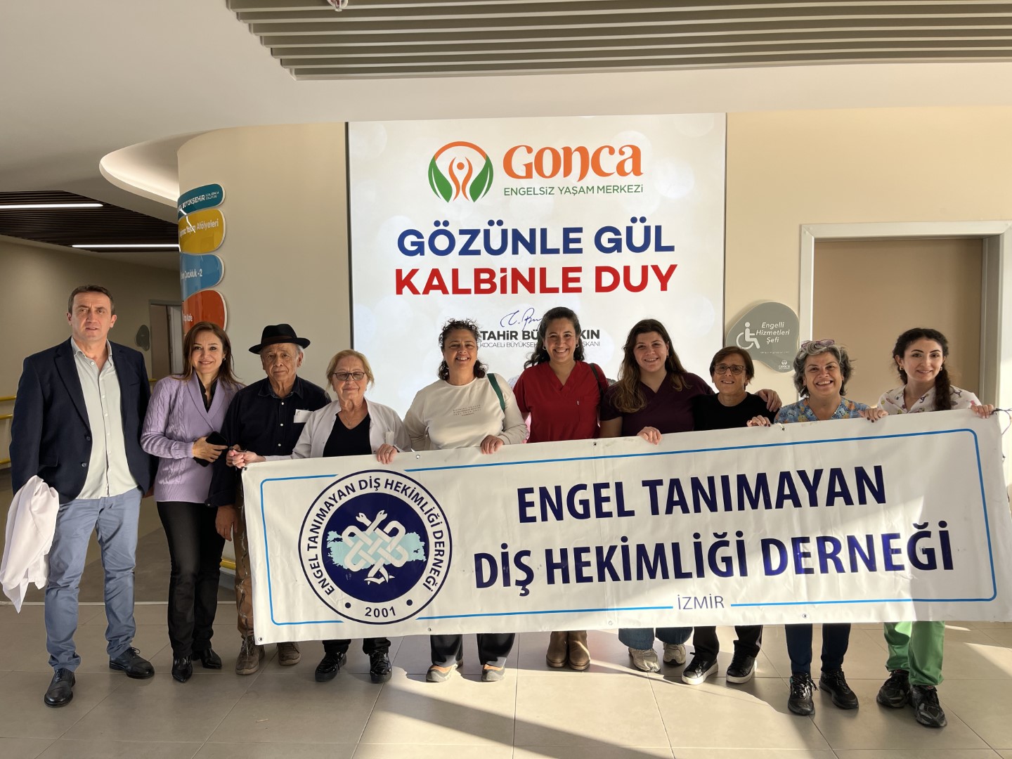 Engel Tanımayan Diş Hekimleri Derneği, Büyükşehir Belediyesi’ne bağlı Gonca Engelsiz