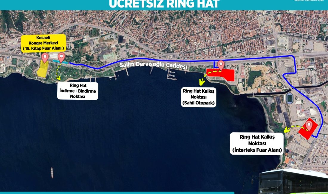 Kocaeli Büyükşehir Belediyesi, 04-12 Ekim tarihlerinde düzenlenecek 15. Kocaeli Kitap