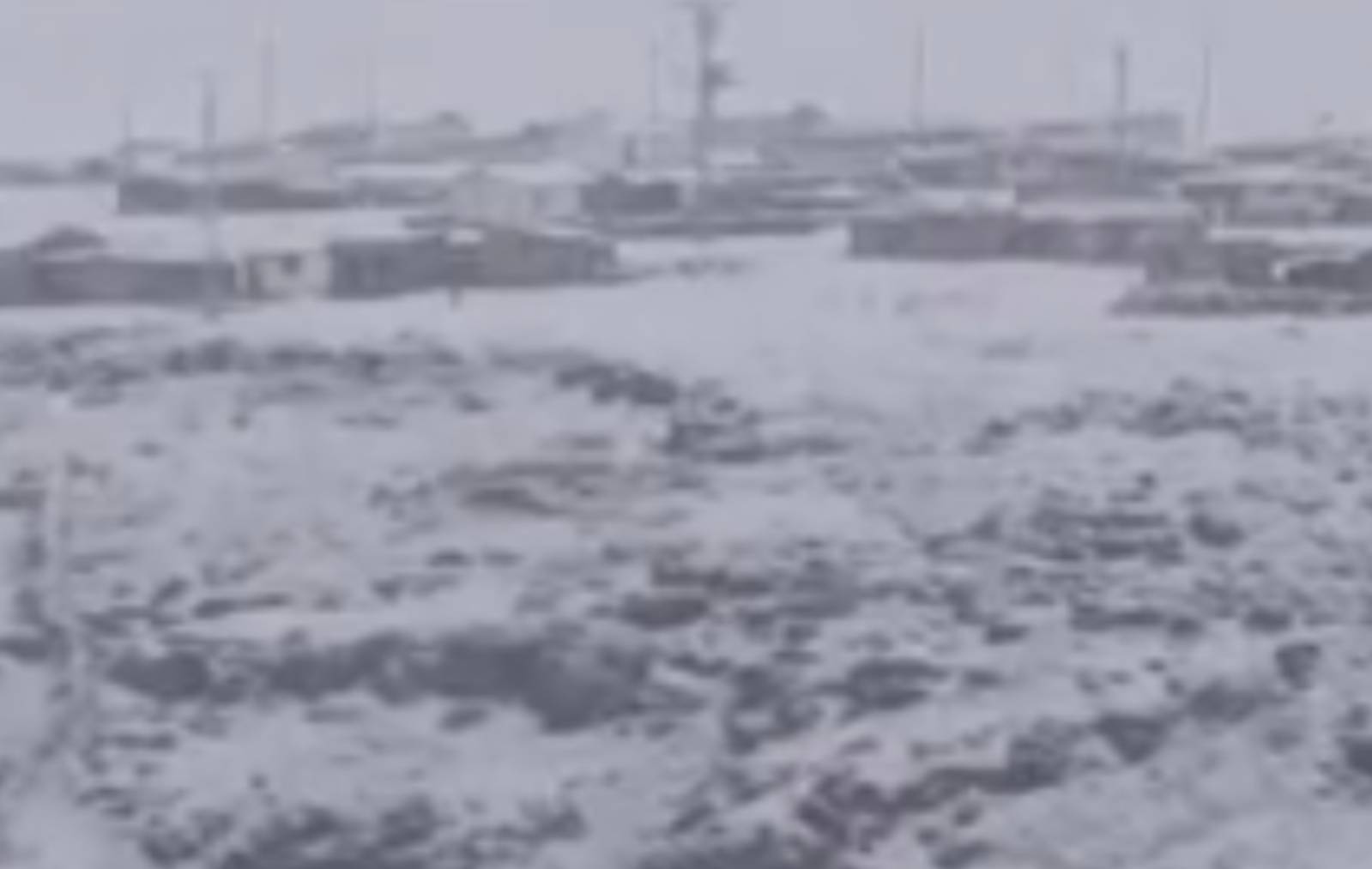 Doğu Anadolu Bölgesi'nin yüksek kesimlerinde meydana gelen kar yağışı, Erzurum,