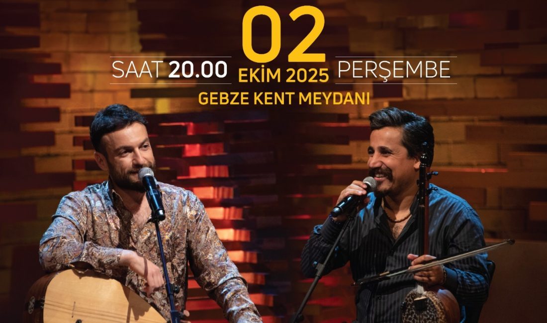 Kocaeli Büyükşehir Belediyesi'nin 15. Kitap Fuarı kapsamında bu akşam Gebze