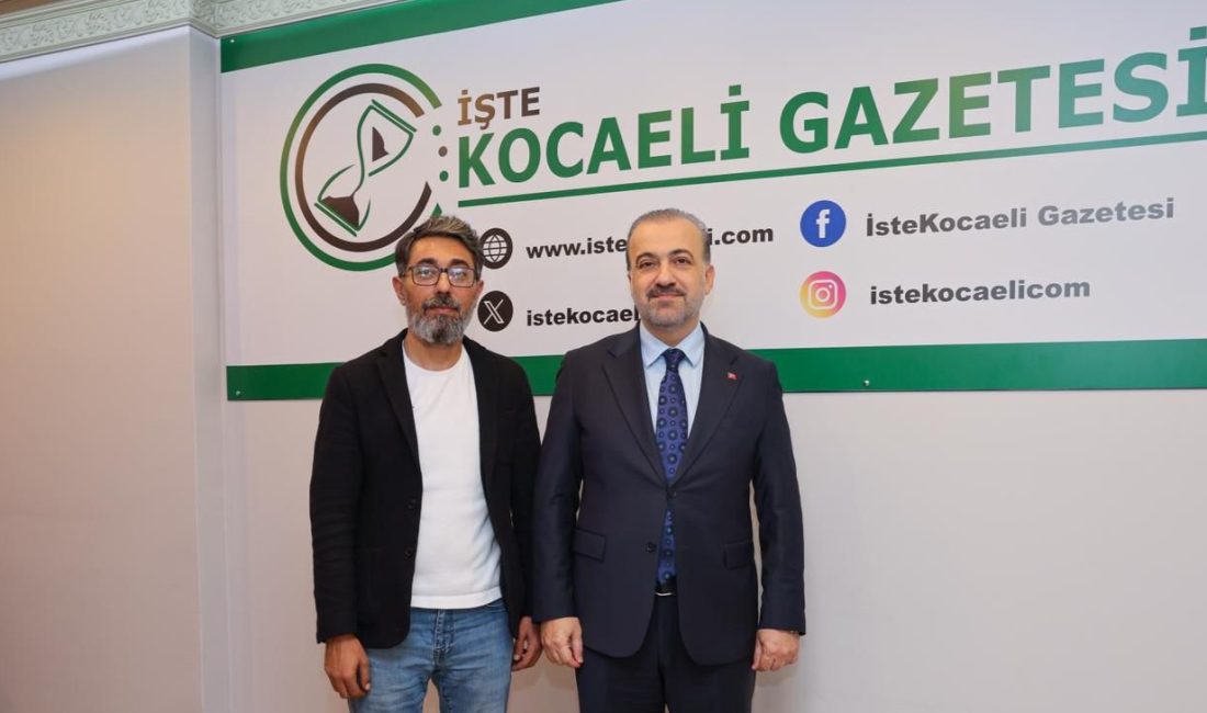 AK Parti Kocaeli İl Başkanı Şahin Talus, gazetemizi ziyaretinde önemli