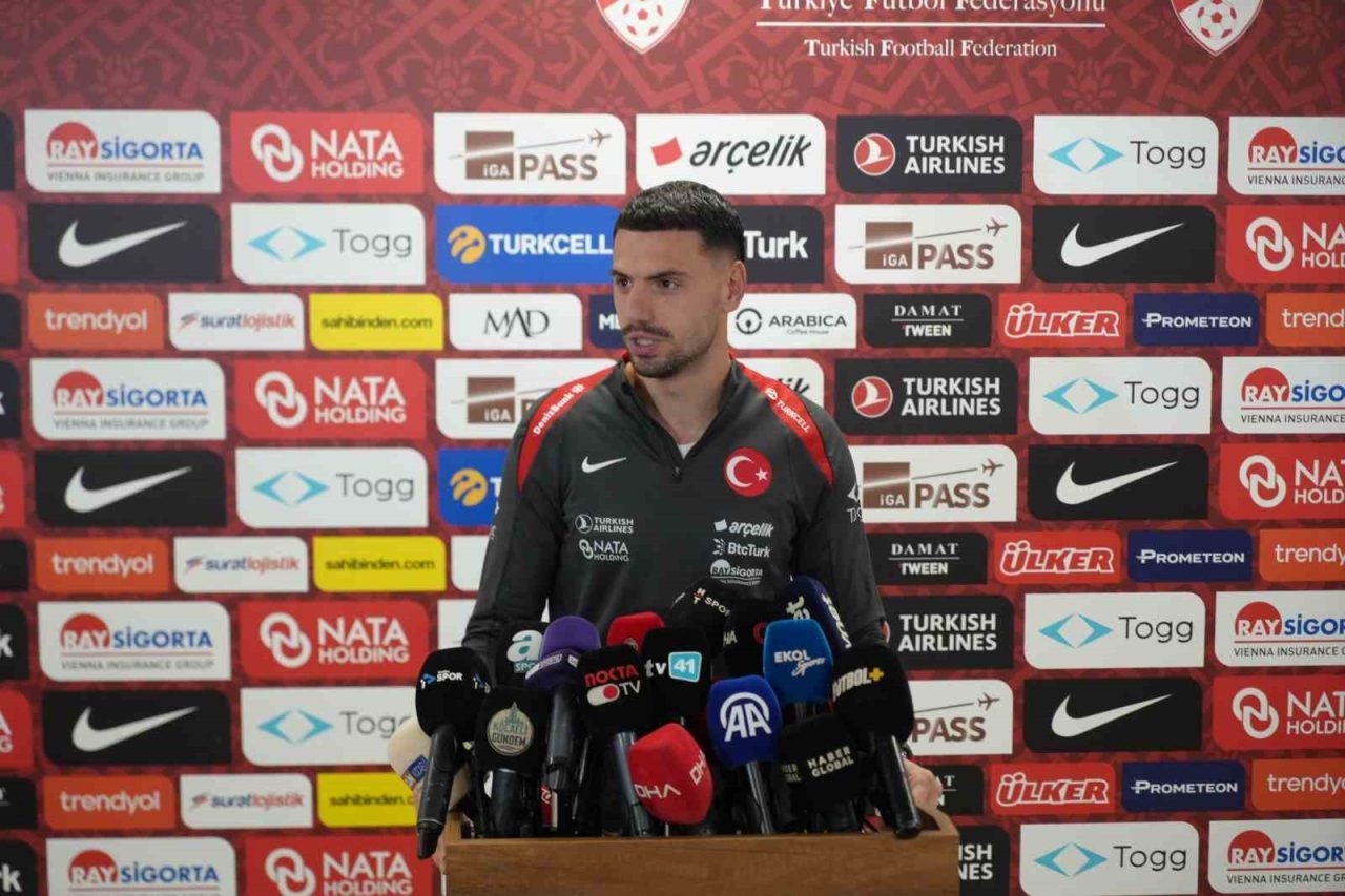 A Milli Futbol Takımı’nın tecrübeli futbolcusu Merih Demiral, 4-1’lik Gürcistan
