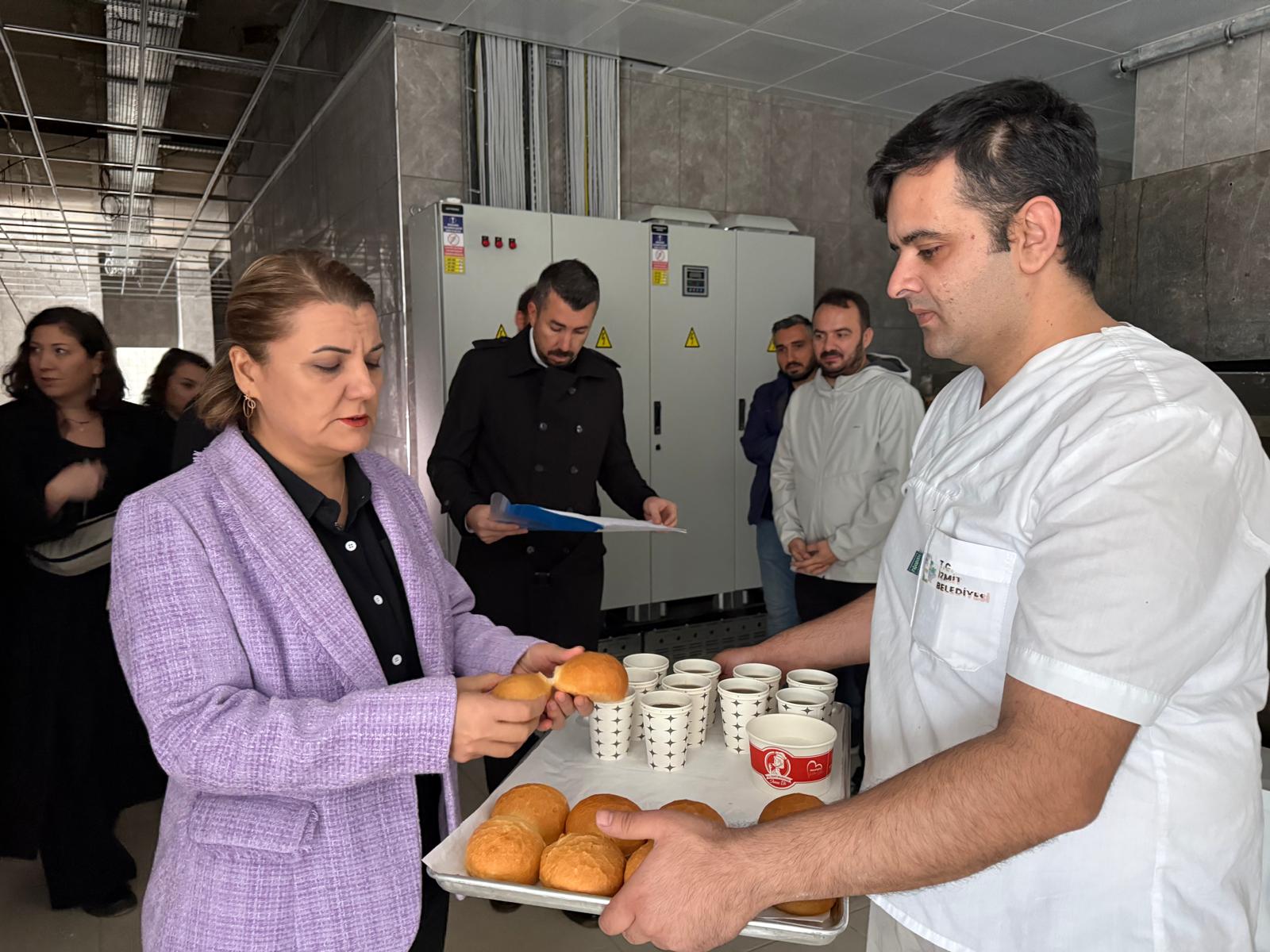 İzmit Belediye Başkanı Fatma Kaplan Hürriyet, üretim kapasitesinin artırılması için