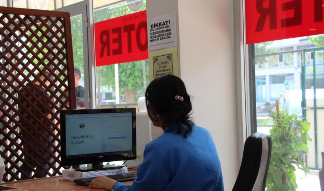 Adalet Bakanlığı, noterlerin hafta sonu ve tatil günlerindeki çalışma sistemini