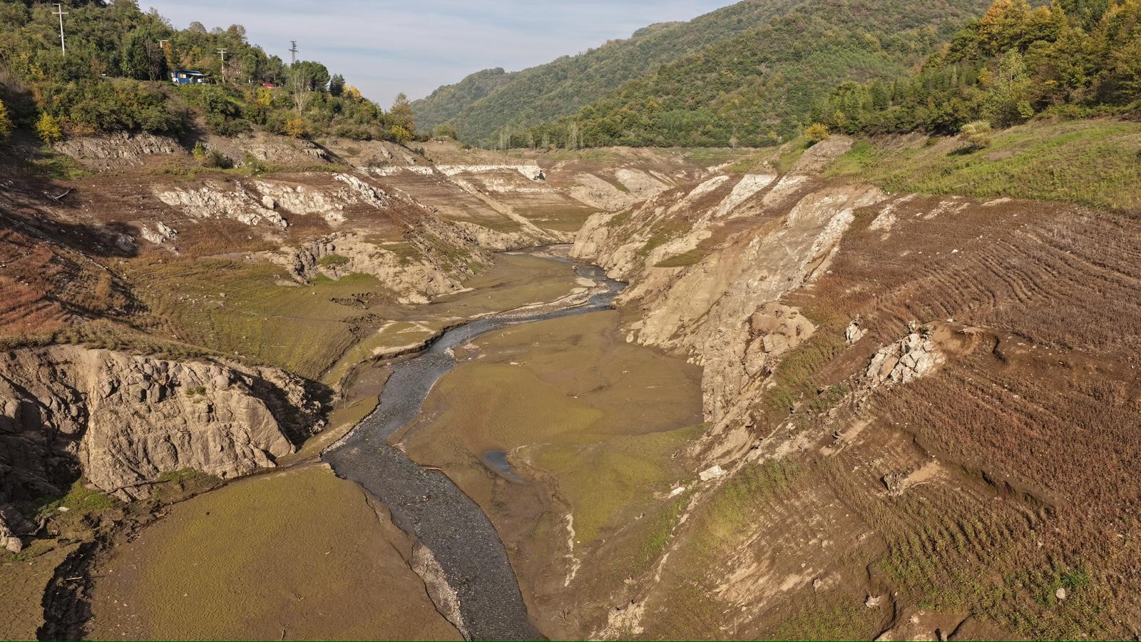 Kocaeli'nin en büyük içme suyu kaynağı olan Yuvacık Barajı’ndaki doluluk