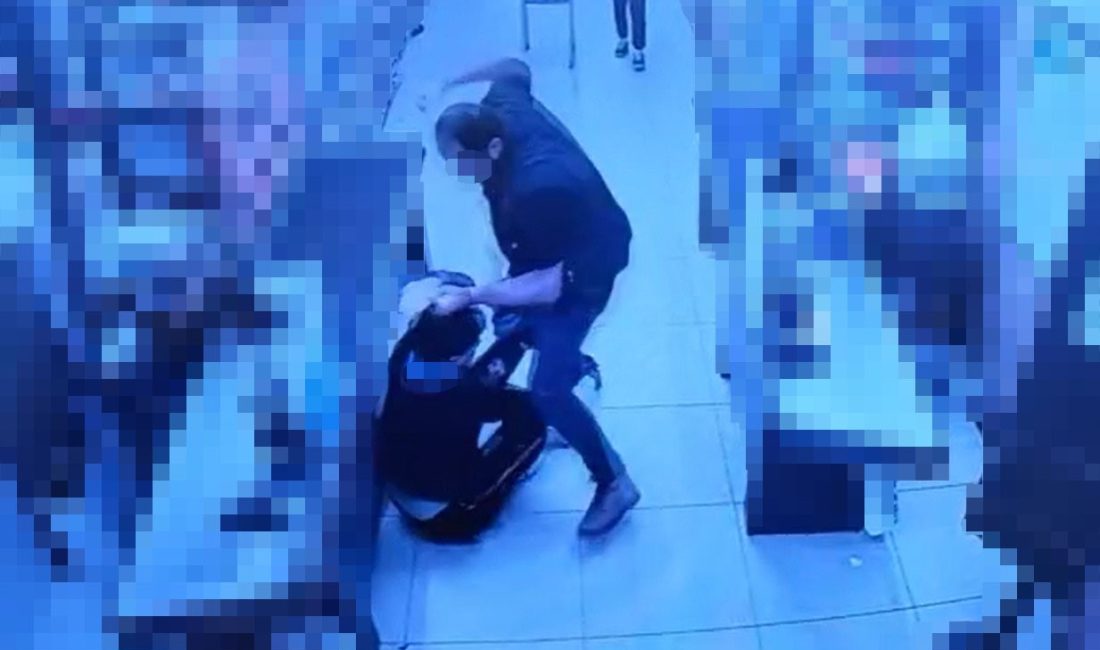 Kocaeli'nin Körfez ilçesinde bir markette, "şeker dökme" meselesi nedeniyle bir