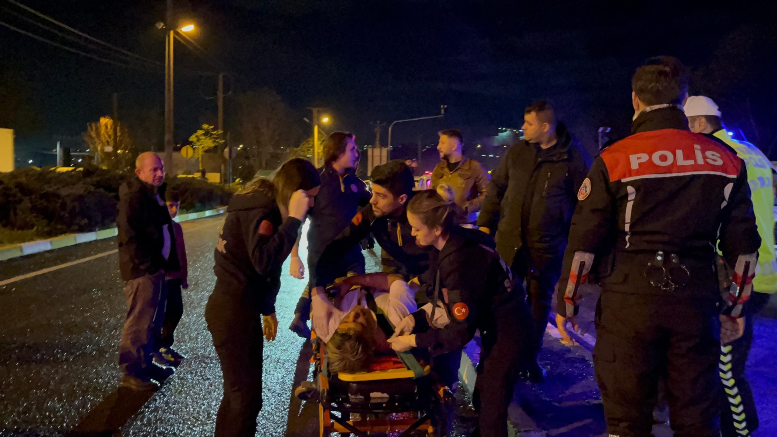 Tekirdağ’da Çorlu-Ergene yolunda belediye otobüsü ile yolcu otobüsünün çarpıştığı kazada