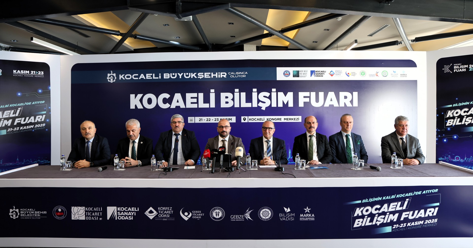 Kocaeli Büyükşehir Belediyesi öncülüğünde 21-23 Kasım tarihleri arasında Kocaeli Kongre