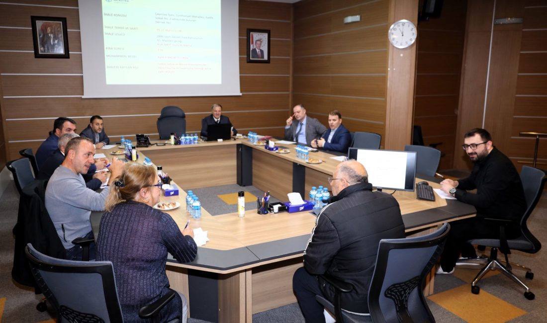 Kocaeli Büyükşehir Belediyesi Encümeni, kasım ayının ilk olağan toplantısında pek