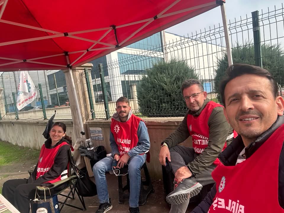 SAG Hidrolik fabrikasında, Birleşik Metal-İş Kocaeli Şubesi’nin öncülüğündeki direniş 85