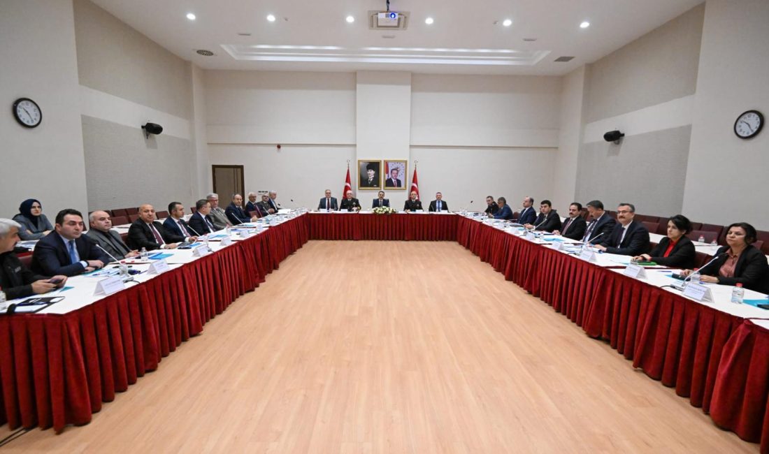 Genişletilmiş İl Güvenlik, Asayiş ve Koordinasyon Kurulu Toplantısı, Vali Aktaş