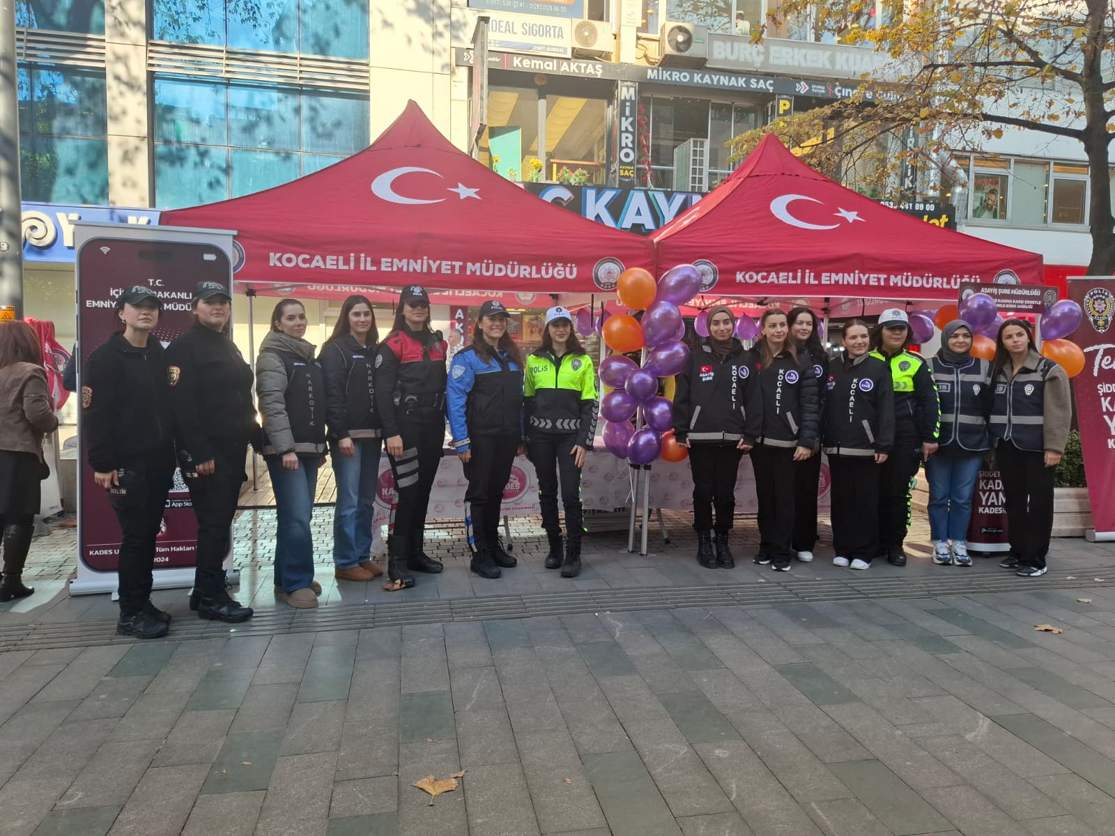 Kocaeli İl Emniyet Müdürlüğü, 25 Kasım Kadına Yönelik Şiddete Karşı