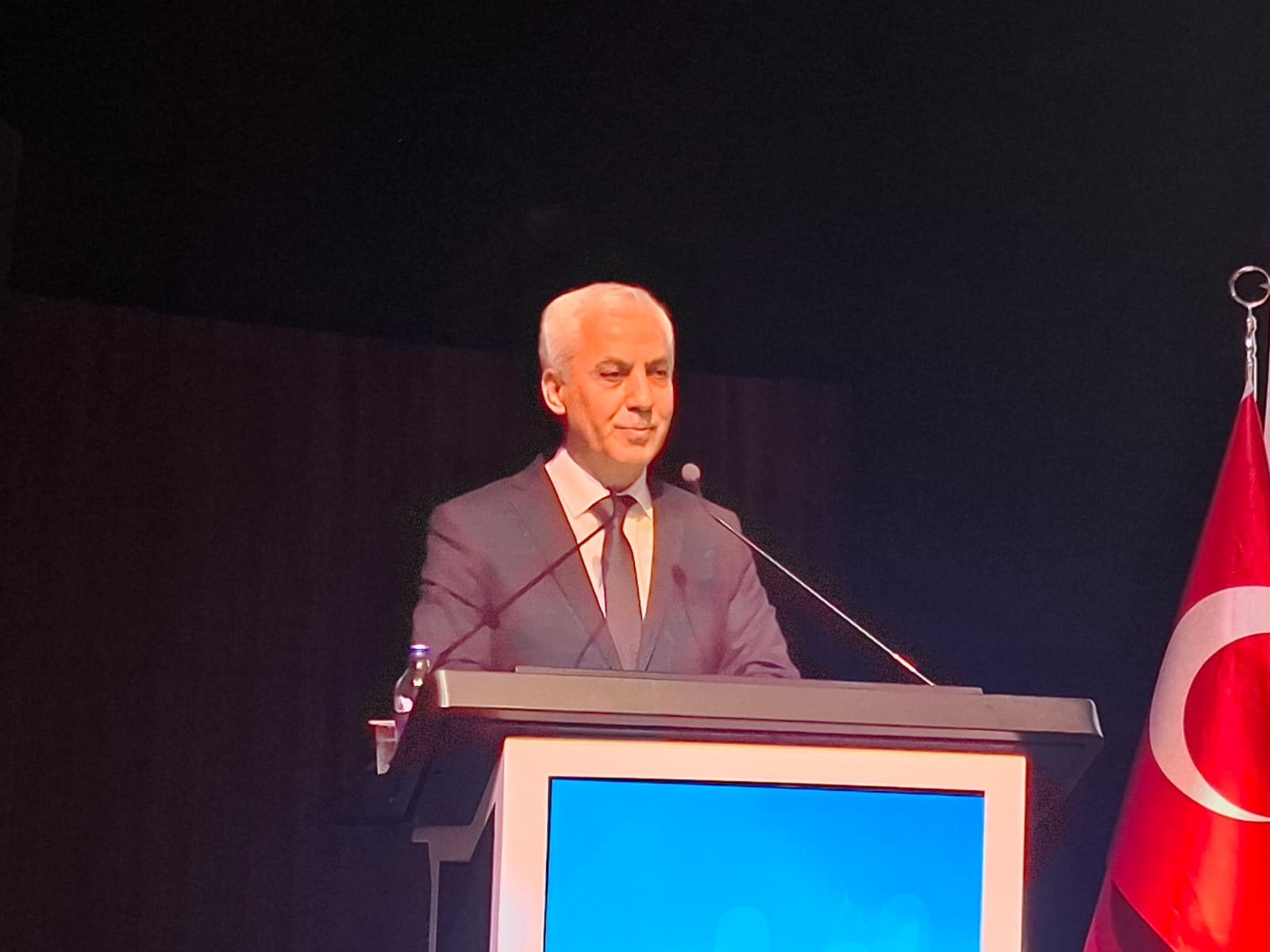 İSU Genel Kurulu'nda konuşan Sağlık, 2025’in Kocaeli’nin en kurak yılı