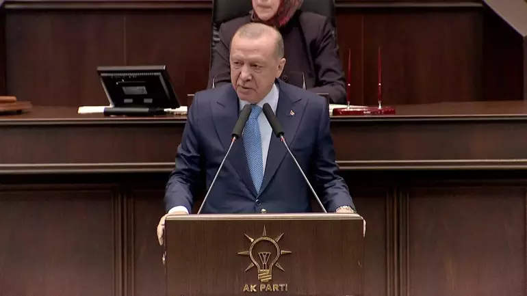 Cumhurbaşkanı ve AK Parti Genel Başkanı Recep Tayyip Erdoğan, partisinin