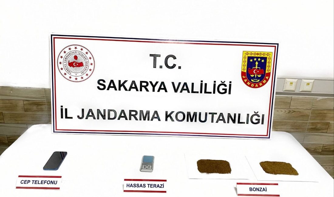 Sakarya’nın Karasu ilçesinde jandarma ekiplerince düzenlenen uyuşturucu operasyonunda gözaltına alınan