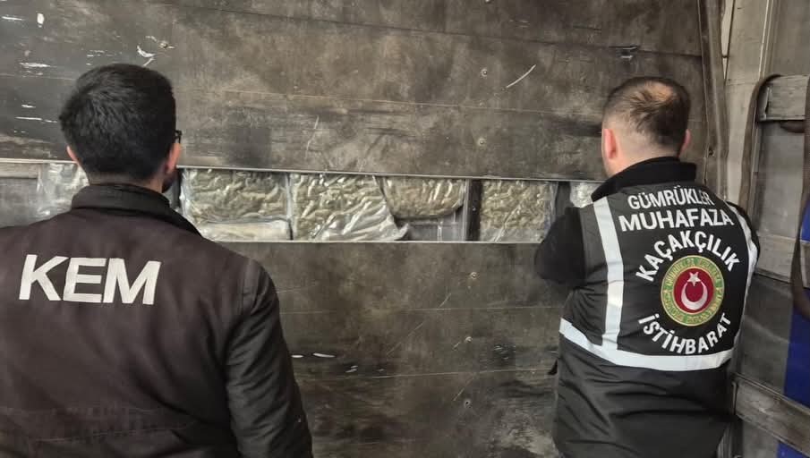 Yeni yıl öncesi Edirne’deki sınır kapılarında tırlara yönelik düzenlenen operasyonlarda