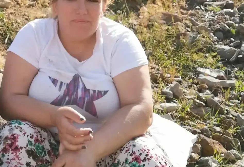 Yolcu minibüsünün çarptığı iki çocuk annesi Fatoş Gün, kaldırıldığı hastanede